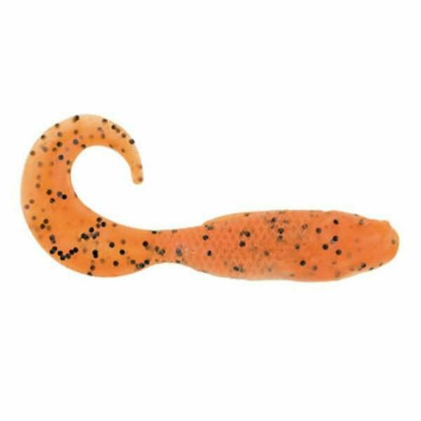 Berkley 4 in. Orange Tiger Swim Mullet Fishing Lure, 10PK 1509665